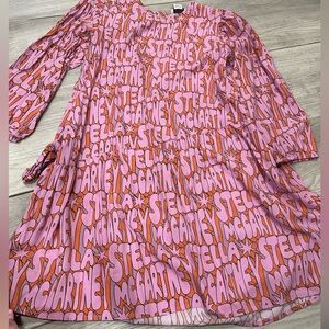 Stella McCartney Pink and Orange Logo-Print Top